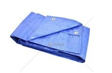 Krycí plachta 1,5x2m s oky 50gr. modrá