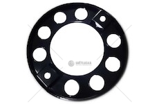 Kryt kola 10 otvorů černá ocel s upevněním na dva šrouby BB-105270
