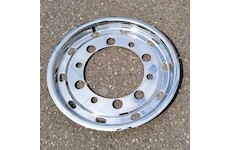 Kryt kola 22,5 / 10 děr chrom - 4 cm hloubka ráfku