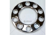 Kryt kola 22,5 / 10 děr chrom 420/60 - nerez