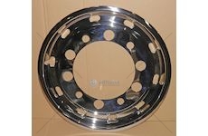 Kryt kola nerezový plochý s dírami  A2A-52SF4