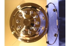 Kryt kola nerezový přední 22,5 WYP  A2A-524F