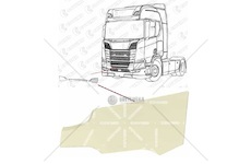 Kryt masky kabiny l scania r 2017 r500 / s 2017 s580 / s 2017 s730 0293752_A