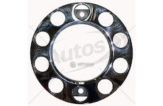 Kryt matic kola 10 děr - prázdný střed, nerez 0043646_A