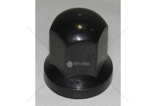 Kryt matice kola 27mm - černý plast 229774M_A