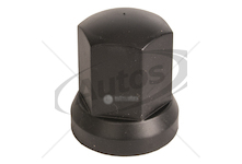 Kryt matice kola 32mm vysoký - černý plast 0187371_A