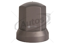 Kryt matice kola 32mm vysoký - šedý mat 0187365_A