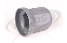 Kryt matice kola 32mm vysoký - šedý plast 0148120_A