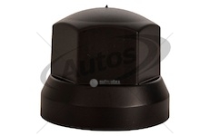 Kryt matice kola 33mm nízký - černý, plast matný 0187370_A