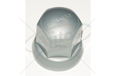 Kryt matice kola 33mm - šedý plasový s nápisem renault 0082736_A