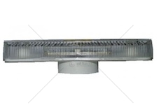 Kryt poziční svítilny led 24v 95,7x30x,7x13 bílý univerzální  40164113_A