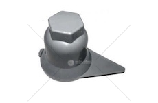 Krytka matice kola 33mm s ukazatelem šedá