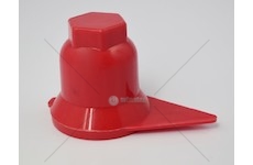 Krytka matice kola červená S-32 vysoká CAP32CZERWWSK