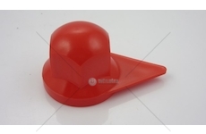 Krytka matice kola červená S-33 nízká CAP33CZERNWSK