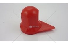 Krytka matice kola červená S-33 vysoká CAP33CZERWWSK