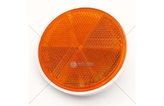 Kulatá odrazka oranžová na šroub WAS 516/