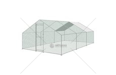 Kurník voliéra, se střechou, 3×6×2 m - STREND PRO