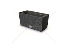 Květináč-truhlík 39cm, antracit FURU CASE