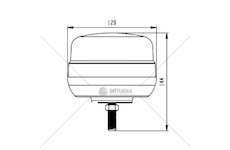 LAMPA BLYSKOWA 12/24V MOC.NA 1 SRUBE VIGNAL VALD16059