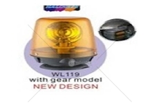 LAMPA BLYSKOWA 12/24V OBROTOWA HALOGEN MTX WL119