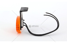 LAMPA OBRYS.DIODOWA OWALNA ZOLTA Z UCHWY WAS W64/305Z