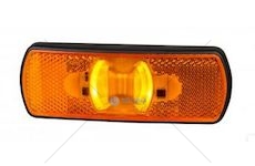 LAMPA OBRYS.DIODOWA ZOLTA 12/24V Z ODBLA HORPOL LD2216