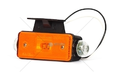 LAMPA OBRYS.DIODOWA ZOLTA PRAWA W22 WAS W22P/24V