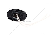 LAMPA OBRYS.LED BIALA 12/36V OWALNA  FT-067BLEDDARK
