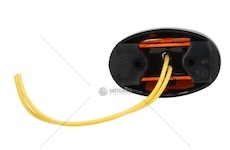 LAMPA OBRYS.LED ZOLTA 12/36V OWALNA  FT-067ZLED