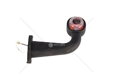 LAMPA OBRYS.R5W 12-24V BIALO/CZERWONA  FT-033F