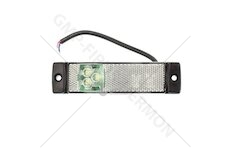 Lampa obrysová bílá LED