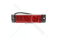 Lampa obrysová červená LED