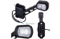 Lampa obrysová LED 12/24V levá s couvákem HORPOL