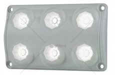 LAMPA OS.WNETRZA DIODA BIALA 12-24V HORPOL LWD2154