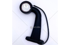 Lampa tykadlo LED 12/24V levá boční dlouhá červeno-bílá