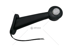 Lampa tykadlo LED pravá boční šikmá dlouhá 24V