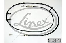 Lano ruční brzdy FIAT DUCATO 06- přední LINEX 14.02.48