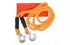 Lano tažné 3000kg, s háčky COMPASS