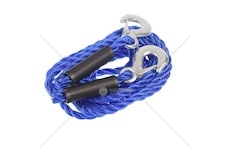 Lano tažné pletené dva háky 1,7T 4,2m TUV, CE