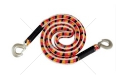 Lano tažné pružné 2,1T 3m s hákem 520gr různé barvy