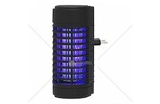 Lapač hmyzu Laurel, elektrický do zásuvky, 4×UV a LED lampa