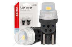 LED BUBLS 360 Pure Light Series STANDARD T10 W5W 2x3020 SMD White 12V/24V AMIO-03726