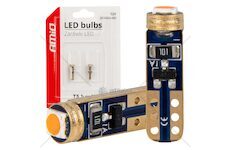 LED BUBLS STANDARD Red T5 12V 3030 1LED HP AMIO-03727