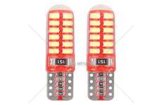 LED CANBUS 24SMD 3014 T10e (W5W) SILCA White 12V