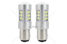 LED CANBUS 3030 24SMD 1157 BAY15D P21/5W White 12V/24V