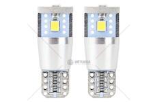 LED CANBUS 3SMD 2835 T10e (W5W) ALU White 12V / 24V