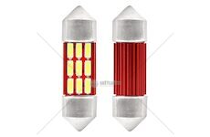 LED CANBUS 4014 12SMD Festoon C5W C10W C3W 31mm White 12V/24V