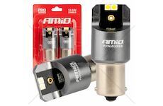 LED CANBUS PRO series BA15S P21W 4x3030 SMD White 12/24V AMIO-03583