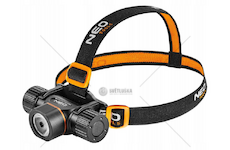 LED čelovka 2000lm USB nabíjení NEO 99-029