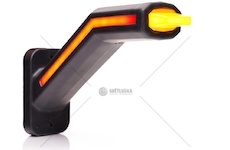 LED obrysové světlo 12-24V pravé šikmé WAS 2072DDPNNN